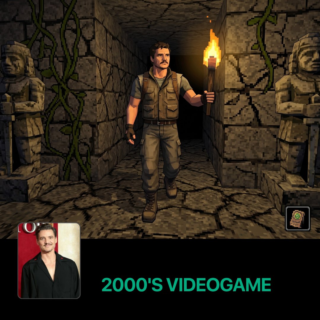 PS1-Era Videogame Character example using uploaded photo